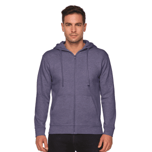 Sweat capuche zippé
