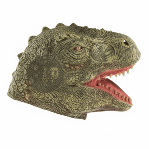 Masque latex dinosaure